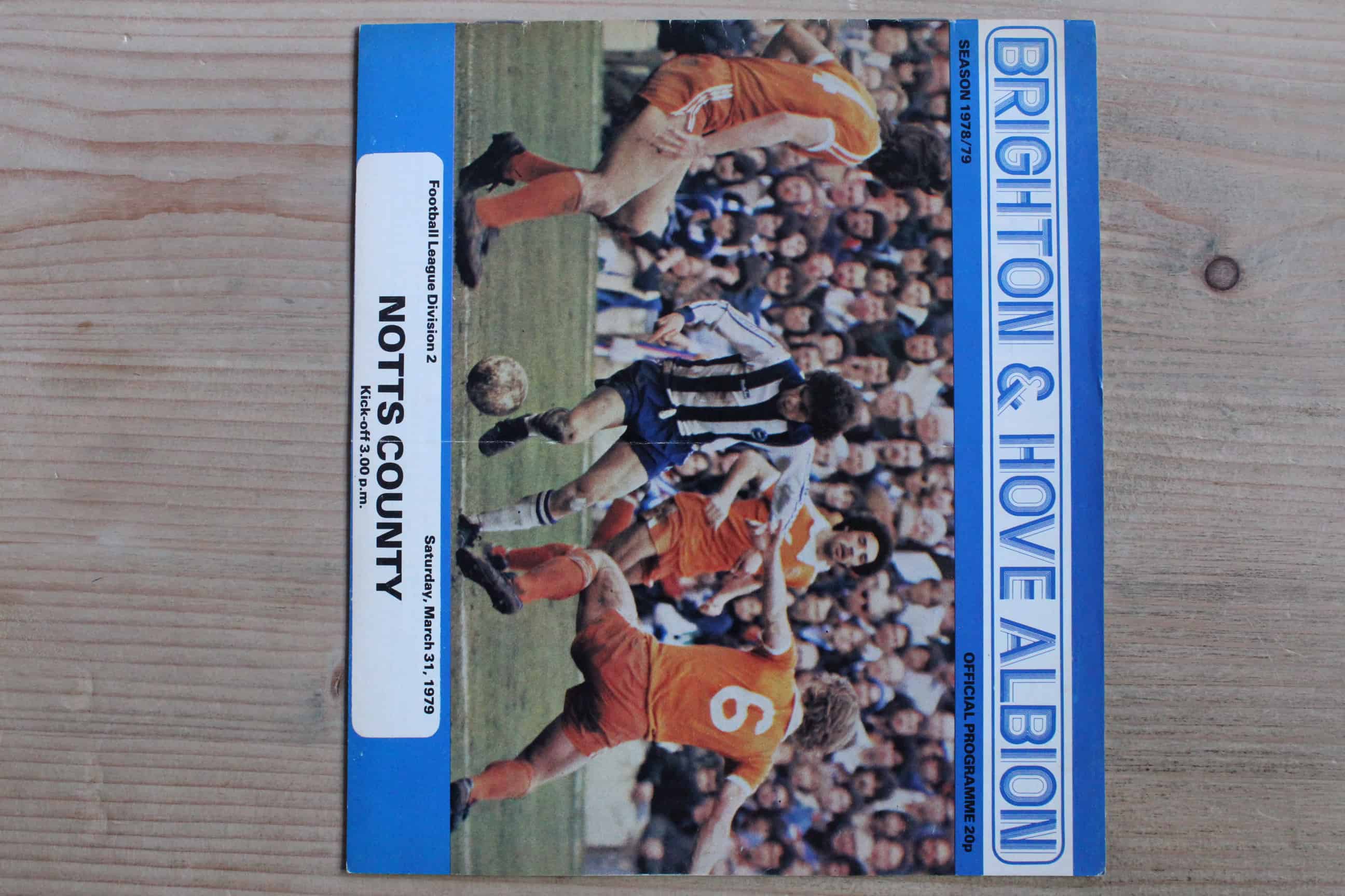 Brighton & Hove Albion FC v Notts County FC